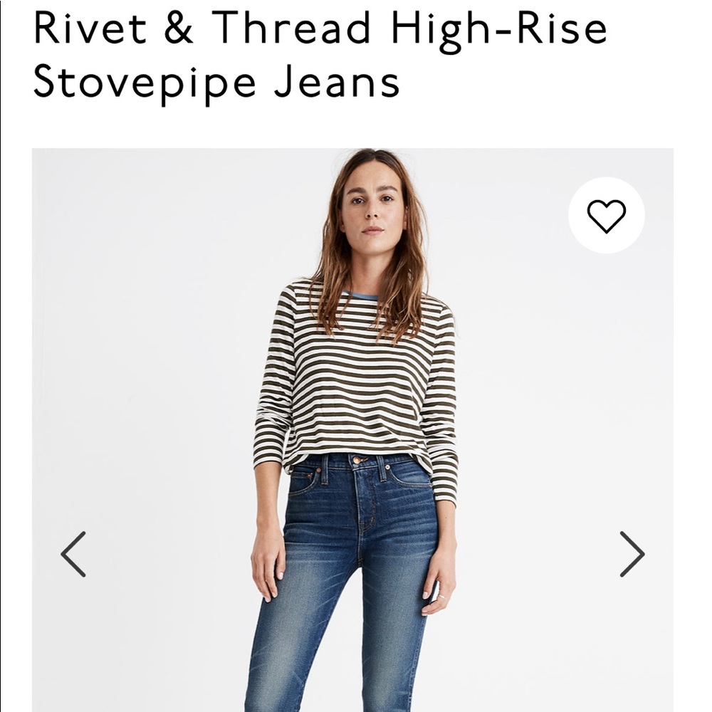 Madewell: Rivet & Thread High Rise Jeans
